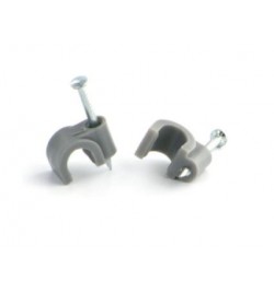 ATTACHE ELEC BOITE CARTON 06MM GRIS REF 1306