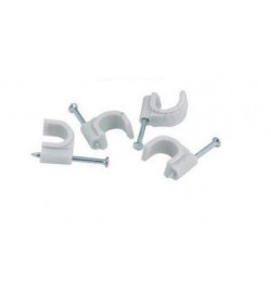 ATTACHE ELEC BOITE CARTON 08MM GRIS REF 1308